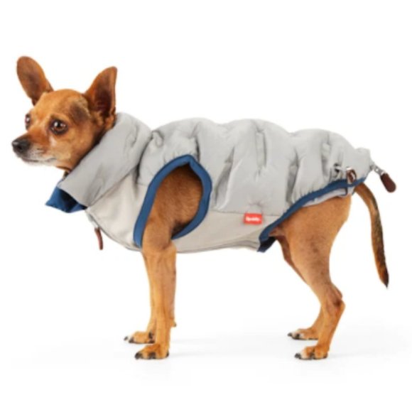 Reddy Grey Pet Puffer Vest, Medium